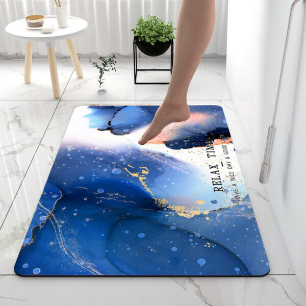 Home Gadget Anti-Slip Mat Super Absorbent Bathroom Floor Mat Diatom Mud Suitable For Kitchen Toilet - Image 8