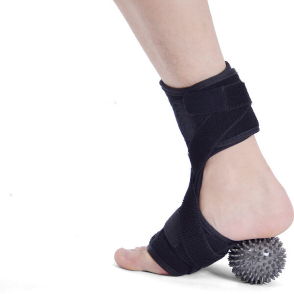 Sprained Footrest Memory Foam Aluminum Splint Footrest With PVC Ball - Image 5