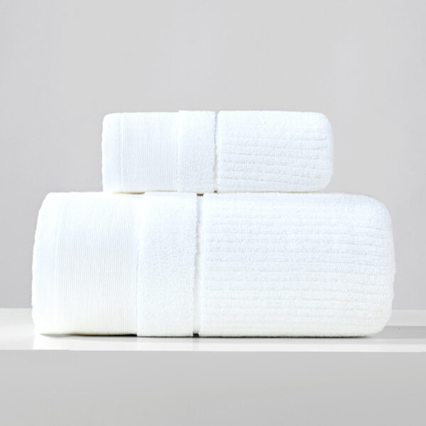 Pure Cotton Towels Three-piece With Hand Bath Towel Class - Image 7