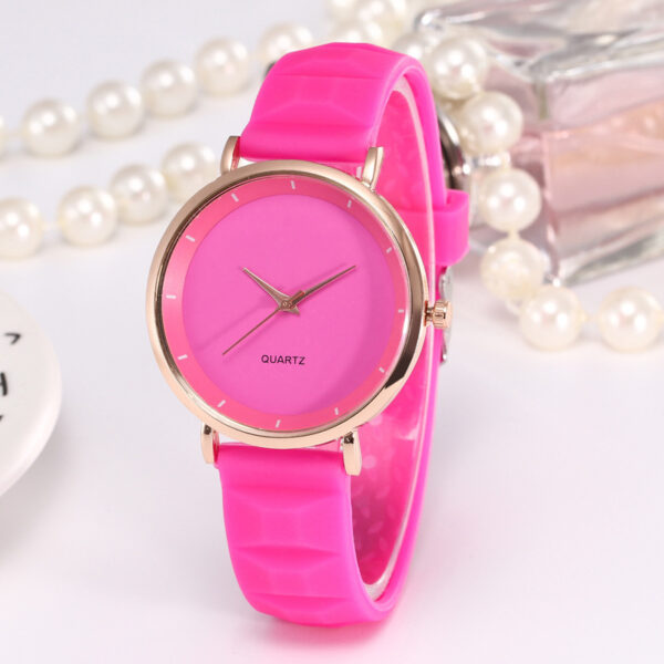 Men's And Women's Jelly Casual Silicone Watches - Image 8