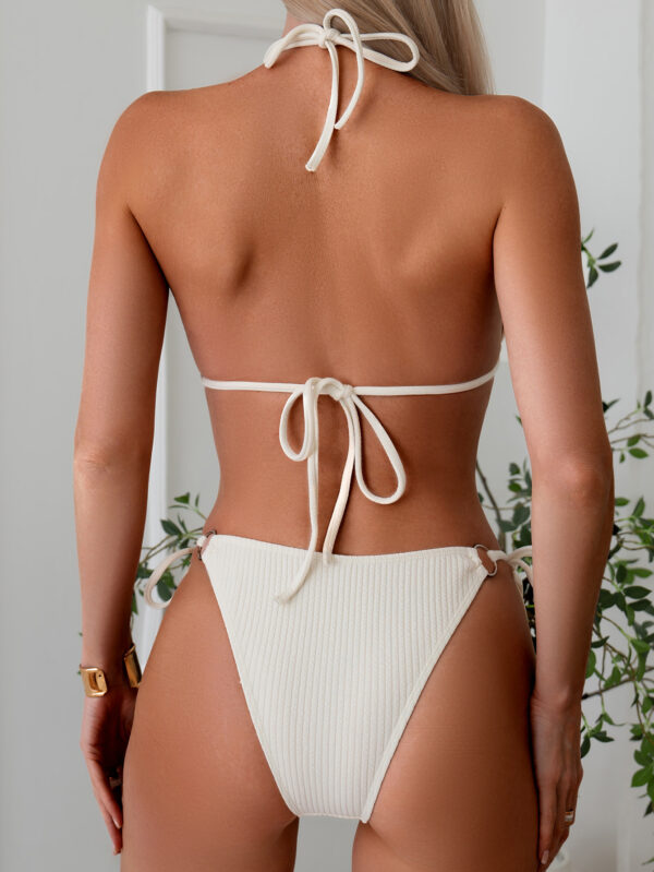 Sexy Bikini Set Summer Side Tie Thong Bandage Style Swimsuit Womens Clothing - Image 9