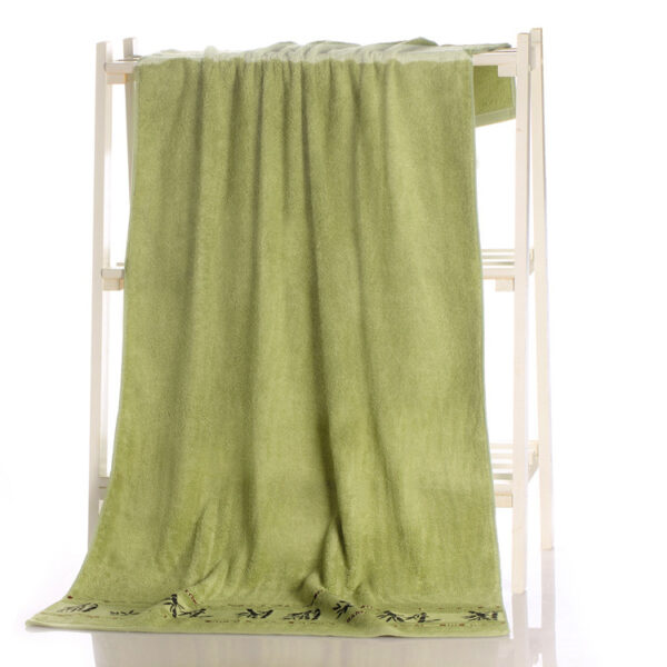 Bamboo charcoal fiber bath towel - Image 10