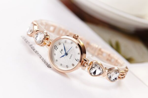 Rhinestone Fashion Women's Watch Quartz Steel Belt - Image 9