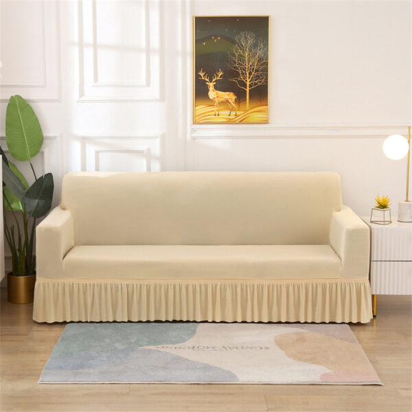 Pure Color Simple Modern Four Seasons Universal Sofa Cover - Image 2