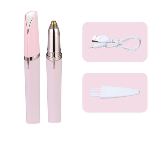 Eyebrow Epilator Maquiagem Profissional Completa Trymer Do Brwi Eye Brow Trimmer For Rasoir Visage Femme Make Up Eye Brow Shaper - Image 4