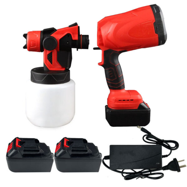 Electric Spray Gun High Pressure Automatic Apray Paint Portable Handheld Paint Watering Spray Gun - Image 2