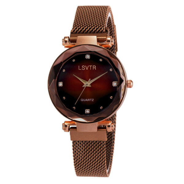 Women's Starry Quartz Lazy Magnet Strap Iron-absorbing Watch - Image 10