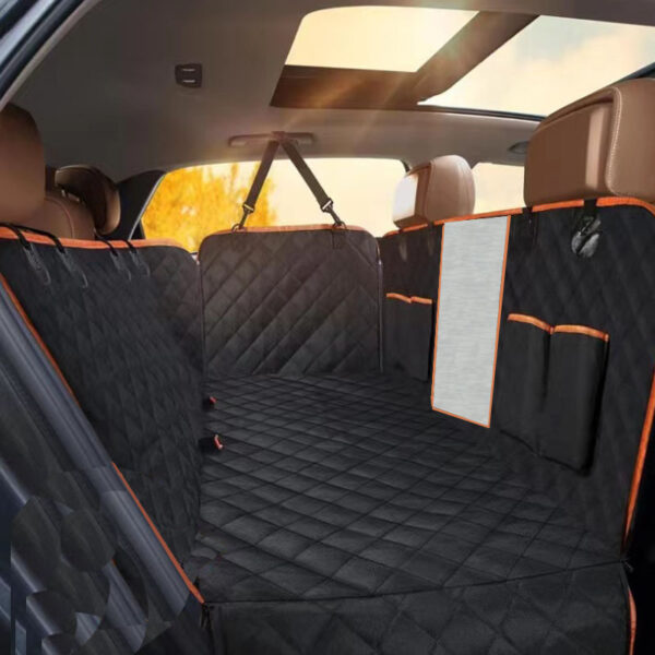 Oxford Cloth Car Pet Mat Car Rear Seat Anti-dirty - Image 3