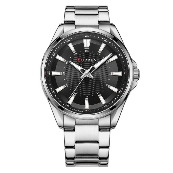 Mens Fashion Business Steel Strap Quartz Watch - Image 7