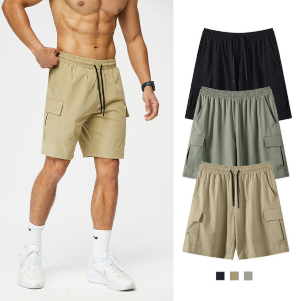 Ice Silk Shorts Outer Wear Quick-dry Casual - Image 4