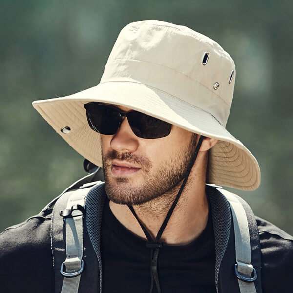 Summer New Men's Sun-shade Big Brim Sun Protection Hat - Image 2