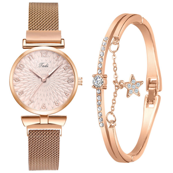 Fashion Mesh Strap Ladies Quartz Watch - Image 8