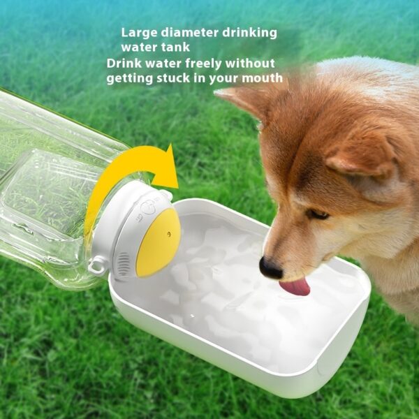 2 In 1 Dog Large Capacity Pets Out Drinking Pot Cat Water Dispenser Portable Water Cup Water And Food Integrated Bowl Pet Products - Image 7