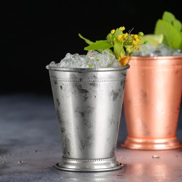 Mint cocktail metal cup stainless steel - Image 5