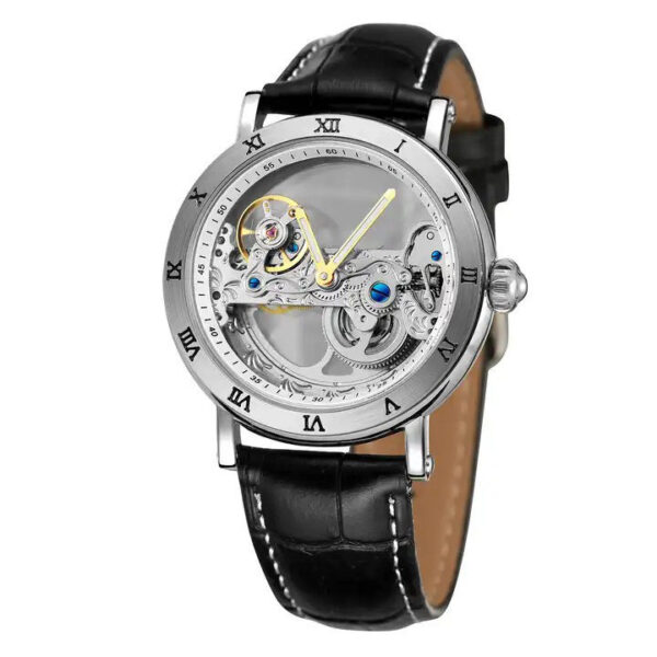 Fashion Double-sided Hollow Movement Automatic Mechanical Watch - Image 8