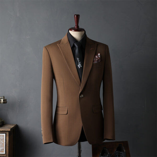 Bridegroom Wedding Suit Jacket Casual Clothing - Image 3