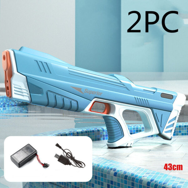 Summer Full Automatic Electric Water Gun Toy Induction Water Absorbing High-Tech Burst Water Gun Beach Outdoor Water Fight Toys - Image 7