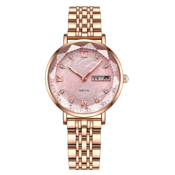 Women's Fashion Simple Waterproof Luminous Quartz Watch - Image 2