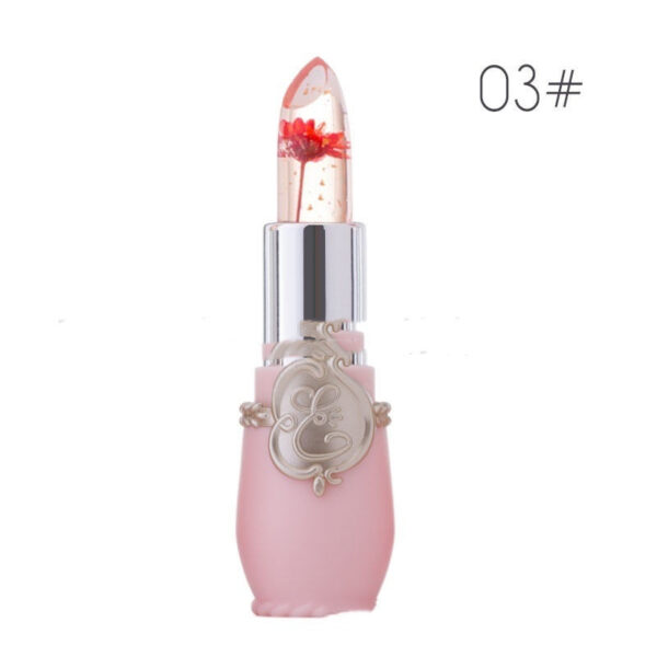 Women's Color Changing Dried Flower Jelly Lip Balm - Image 6