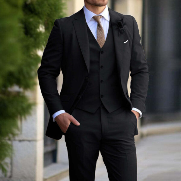 Men's Fashionable Casual Suit Suit - Image 4