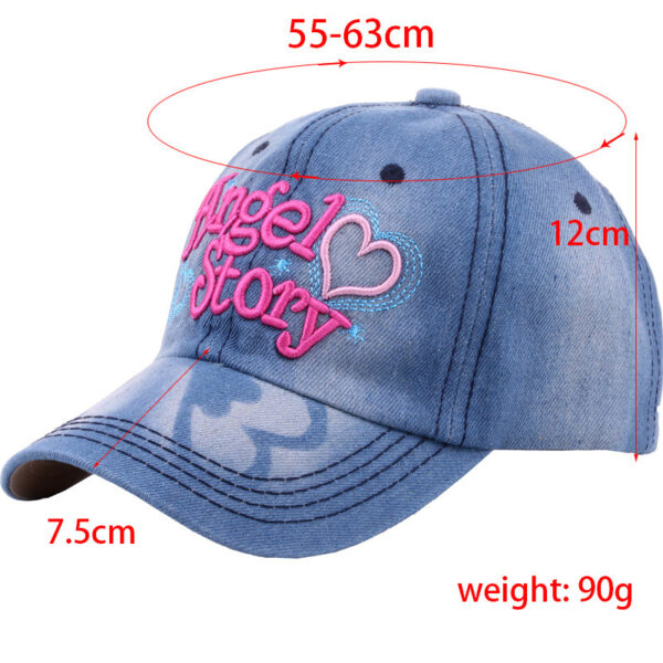 Fashion Casual Cowboy Hat Female Sun Hat Summer Sun-proof Peaked Cap - Image 6