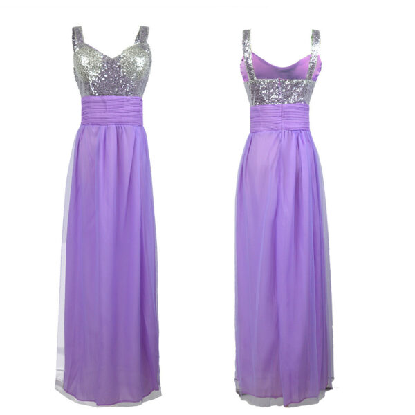 Bridesmaid Dress Long Dress For BFF Bridal Gown - Image 2