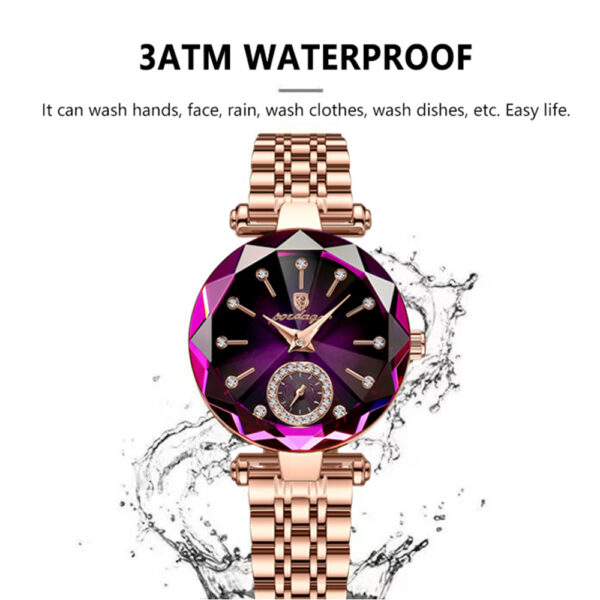 Casual Fashion Waterproof Quartz Watch Ladies - Image 2