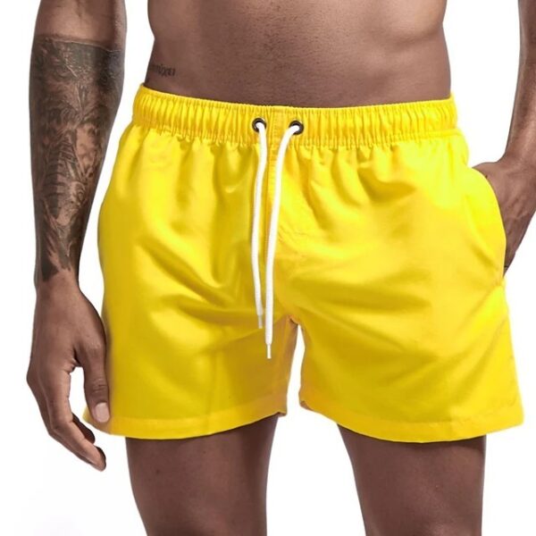 Casual Candy-colored Men's Beach Shorts - Image 3