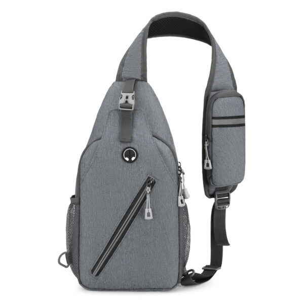 New Multifunctional Men's Shoulder Crossbody Bag Male Hard-Wearing Canvas Shoulder Messenger Bags Chest Bag - Image 6