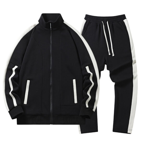 Casual Sports Suit Cardigan Sweater - Image 5