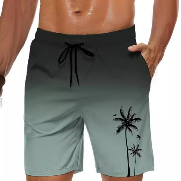 Hawaiian Series 3D Printed Summer Loose Beach Pants - Image 10