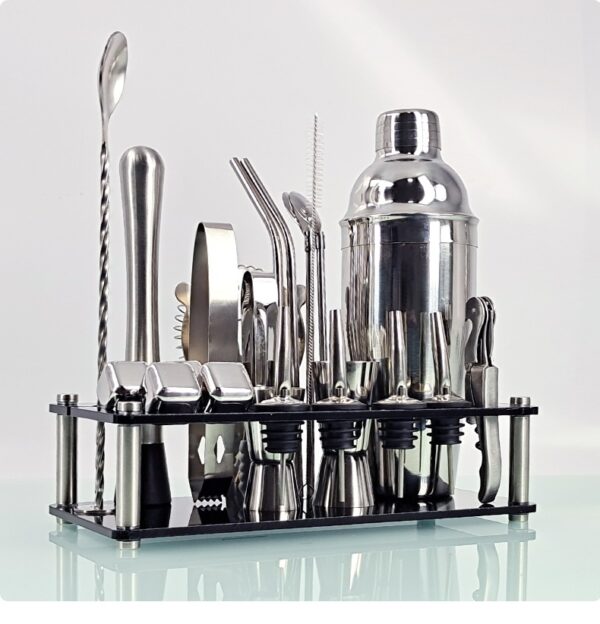 New Stainless Steel Ice Acrylic Set