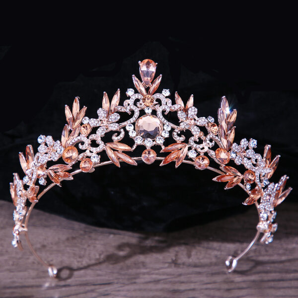 Bridal Headdress Rhinestone Mitzvah Crown - Image 3