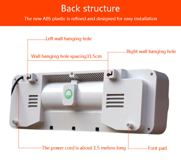 Waterproof Wall-mounted Heater, Household Heater Bathroom - Image 3