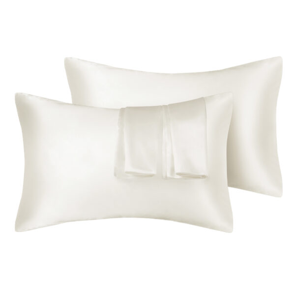 75D Satin Artificial Silk Pillowcase - Image 2