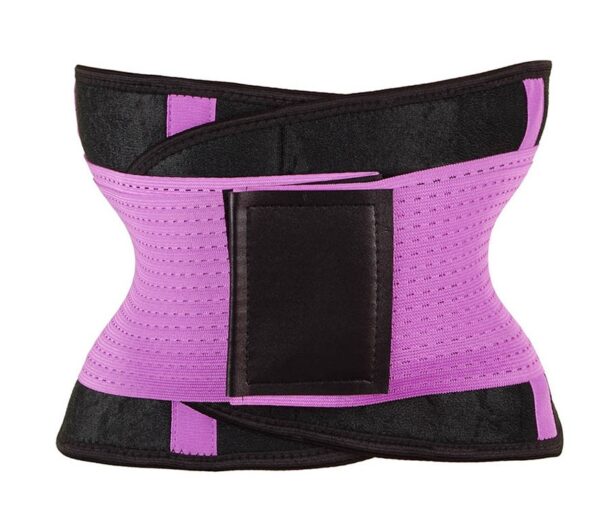 Waist Trimmer Belt Body Shaper Abdominal Trainer Weight Loss Fat Burning Straps - Image 9