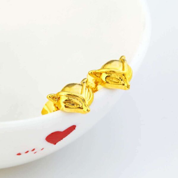 24K Gold Plated Earrings Euro Gold Jewelry New Popular Earrings - Image 6