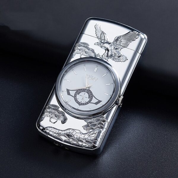 Electronic Windproof Metal Creative Gifts Lighter - Image 2