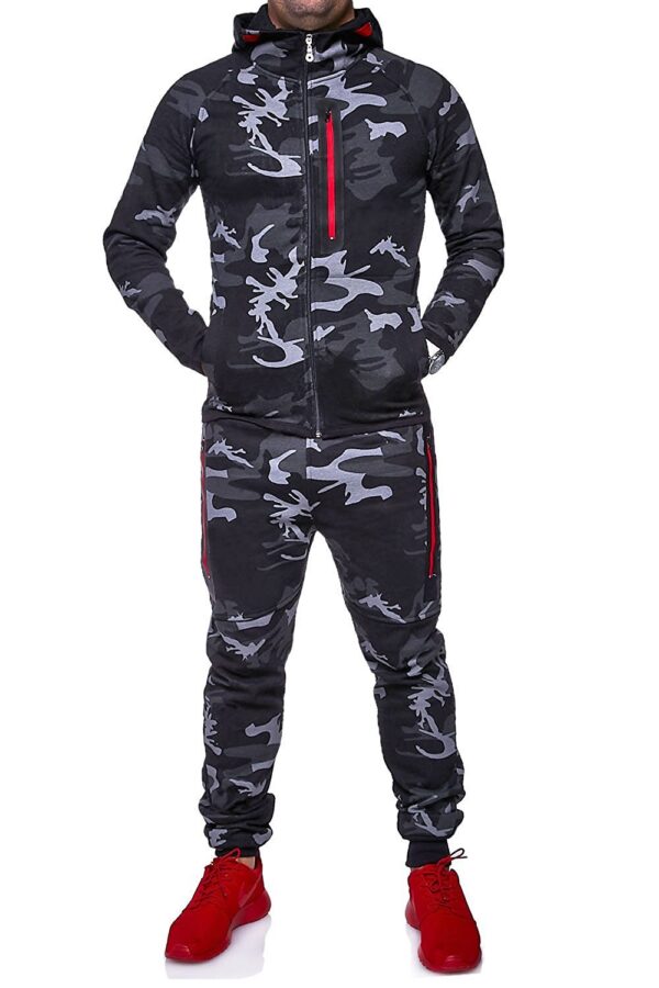 Hoodies camouflage sports suit - Image 5