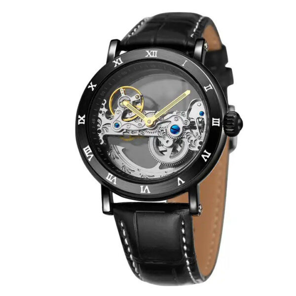 Fashion Double-sided Hollow Movement Automatic Mechanical Watch - Image 2