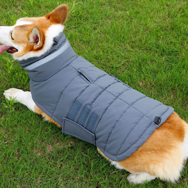 New Winter Dog Coat Waterproof Pet Clothes For Medum Large Dogs Warm Thicken Dog Vest Custome Labrador Jacket - Image 6