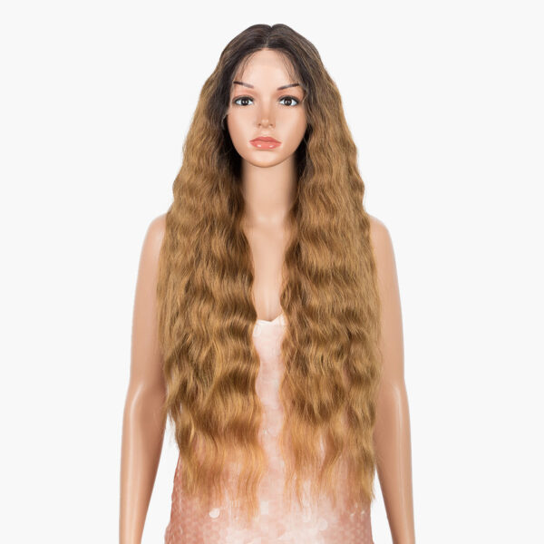 Women's Wig Wave Long Curly Hair Chemical Fiber Headgear - Image 2