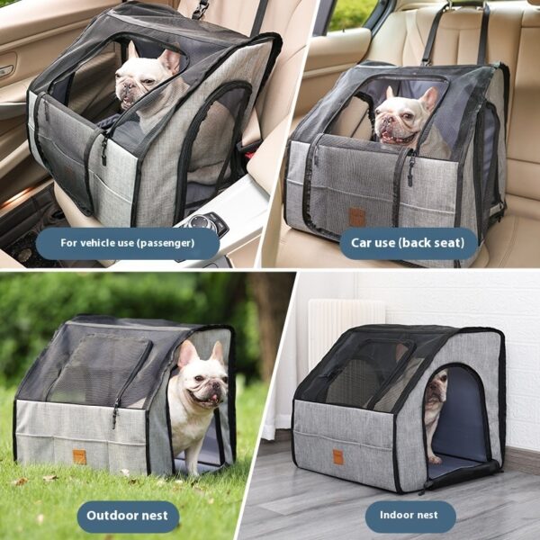 Portable Foldable Car Waterproof And Hard-wearing Pet Cage Waterproof Thickened Dog Mat Car Pet Mat - Image 4