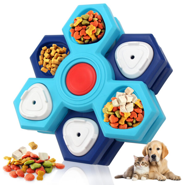 4 Layers Slow Feeder Puzzle Dog Bowls Assemble Slow Eating Bowl For Dogs Non-slip Interactive Dog Puzzle Game Slow Bowl Pet Products - Image 3