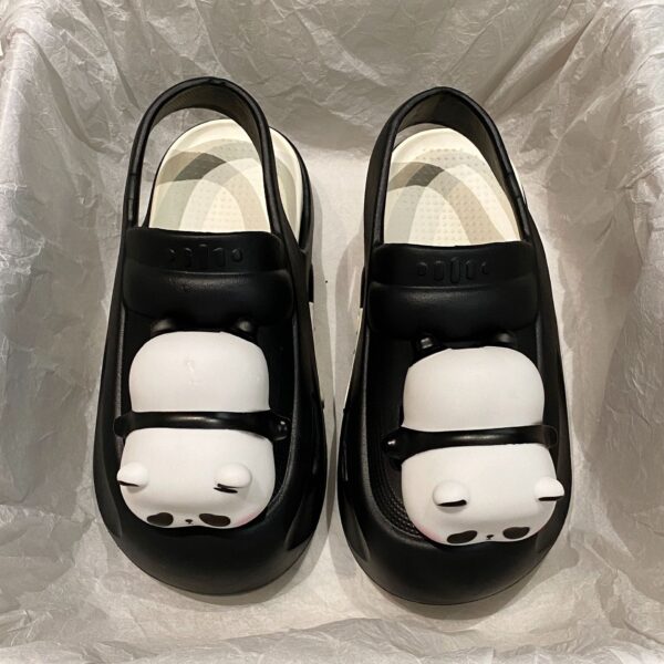 Cute Slipper With Panda Lamp Summer Sandales Femme Light Funny Woman Slippers Shoes Women - Image 6