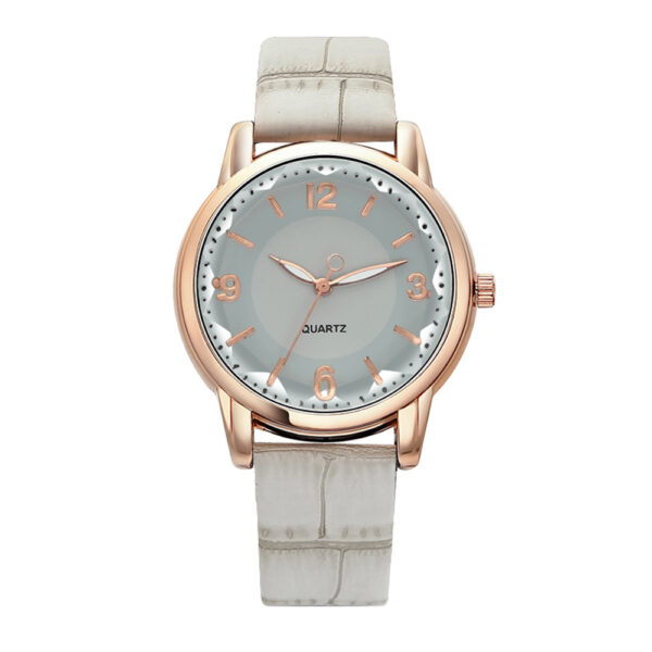 Women's Two-tone Dial Belt Quartz Watch - Image 3