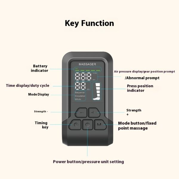 Leg Machine Automatic Kneading Foot Meridian Dredging Muscle Pneumatic Massage Device - Image 5