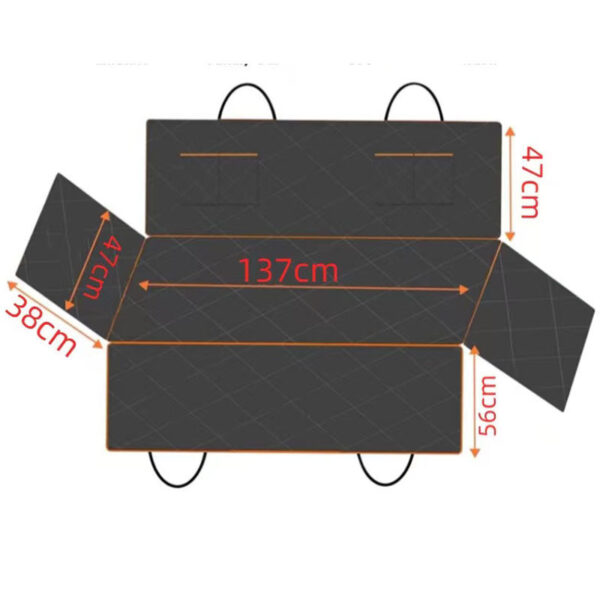 Oxford Cloth Car Pet Mat Car Rear Seat Anti-dirty - Image 5