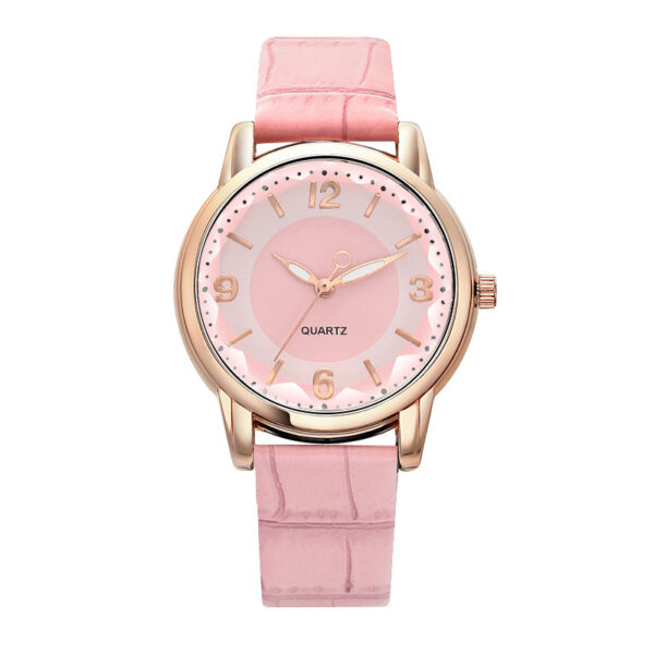 Women's Two-tone Dial Belt Quartz Watch - Image 8