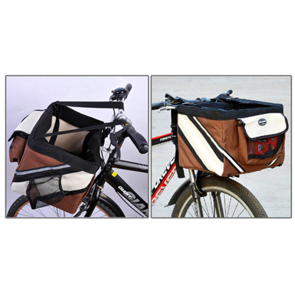 Portable Dog Bicycle Carrier Seat for small dog. - Image 8